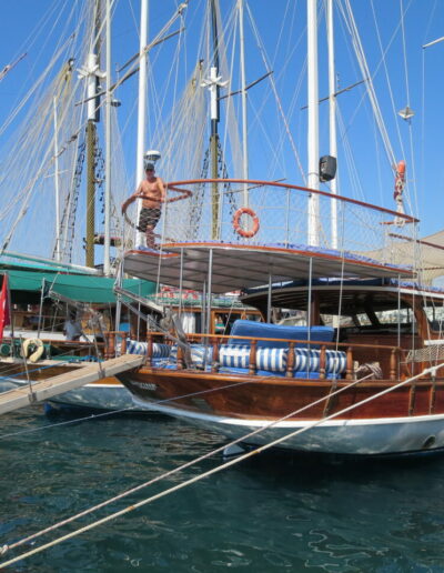 A Boat Trip from Torba Along the Bodrum Coast - SoulfulWanderingSpirit voyage Torba Resort Turkey