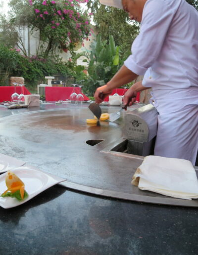 An Evening of Show Cooking at Voyage Torba