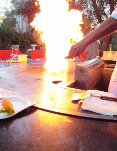 An Evening of Show Cooking at Voyage Torba