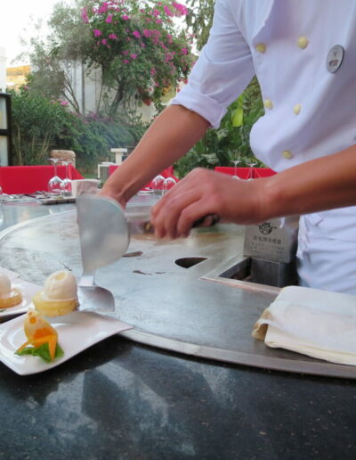 An Evening of Show Cooking at Voyage Torba